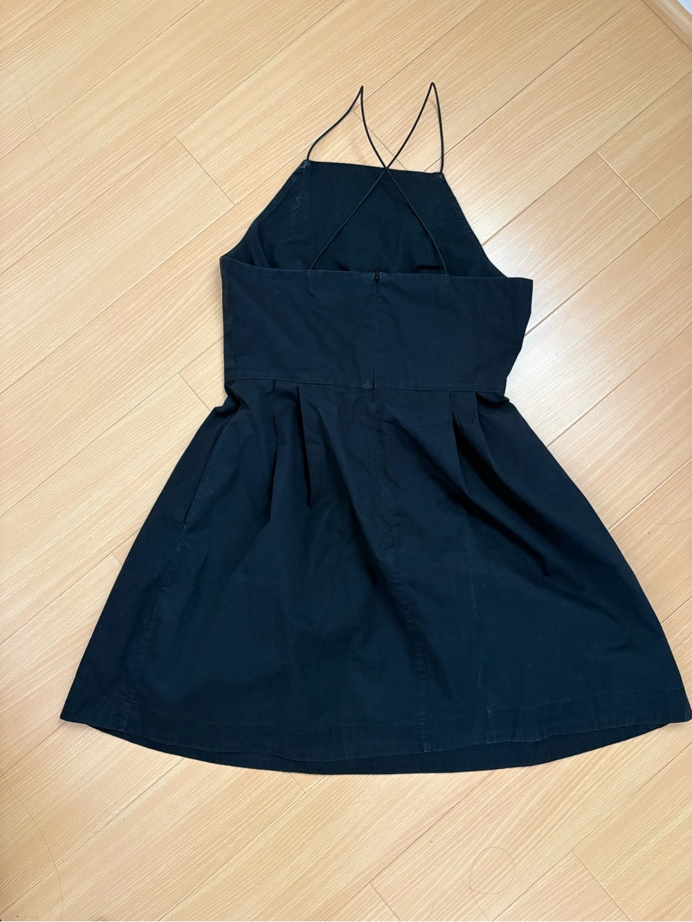 Kate Spade Saturday halter black dress size 6 - Picture 2 of 5